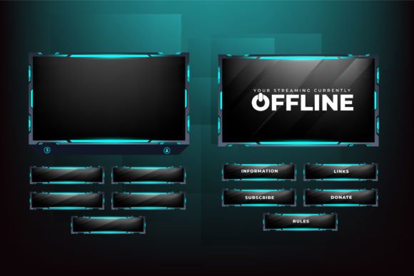 Download Live Broadcast Screen Panel Template - Road Collection