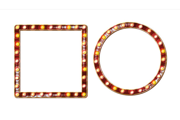 Download Retro Billboard Vector. Shining Light - Vector Collection
