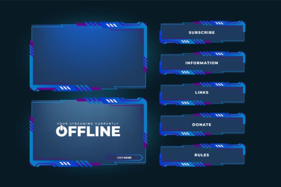 Download Futuristic Broadcast Screen Panel Vector - Vector Collection