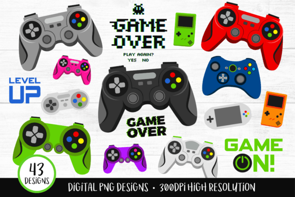 Download Video Game Controller Clipart for Gamers - Premium Resources