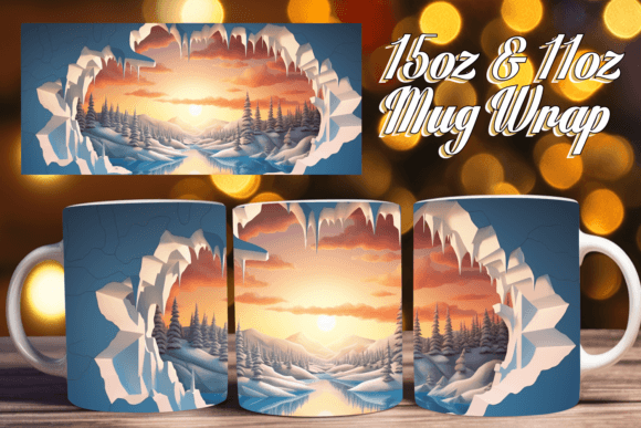 Download Winter Magic in 3D Mugs - Magic Collection
