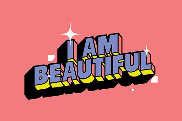 Download Colorful Beautiful Vector Text Design - Vector Collection
