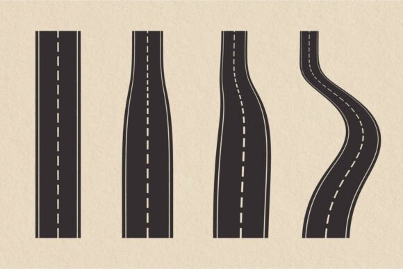 Download Road Highway SVG Bundle - Road Collection
