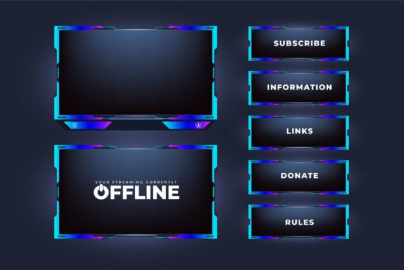 Download Online Gamer Screen Interface Vector - Vector Collection