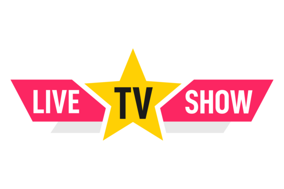 Download Live Tv Show Label. Color News Broadcast - Road Collection