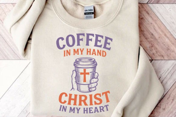 Download Coffee in My Hand Christ in My Heart Svg - Premium Resources