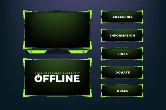 Download Live Streaming Screen Interface Vector - Vector Collection