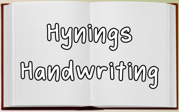 Download Hynings Handwriting - Hand Collection